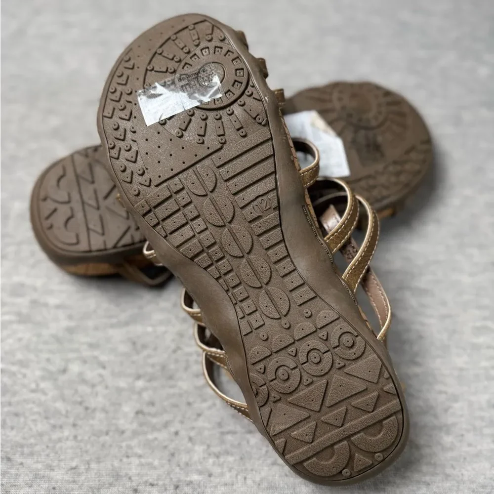 Bearpaw Women’s Sabrina Sandals Size 12‎ NWT Brown - Picture 4 of 4